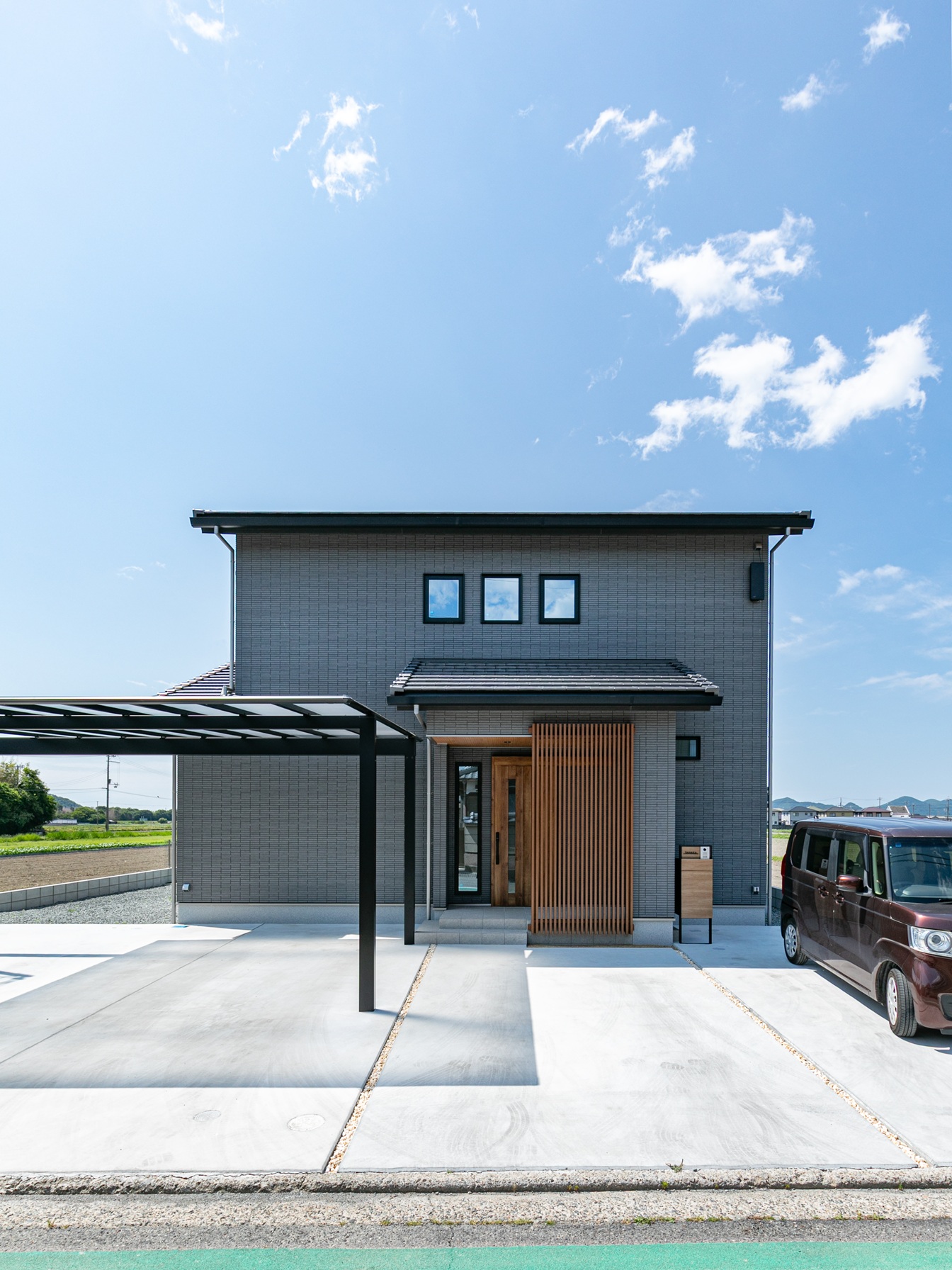 回遊動線で家事楽な家08